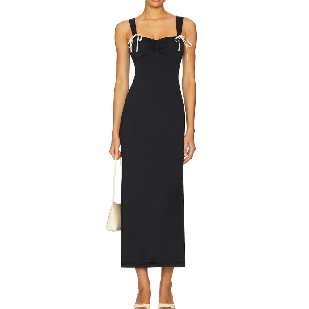 More to Come Kenzie Black Maxi Dress Size Small